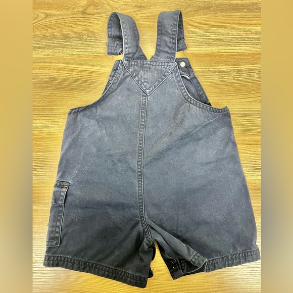 Vintage Disney Winnie the Pooh Overalls RETRO shorts Sz 18M Summer - Picture 6 of 7